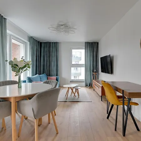 Apartment Blue Mandarin Marina Gdansk