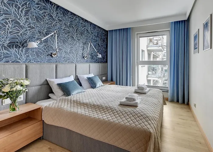 Apartment Blue Mandarin Marina Gdansk